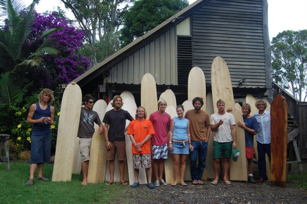 Present Crew The Present crew: Matt Williams, David Rastovich, Chris Del Moro, Jon Wegener, Harrison Roach, Margie Wegener, Dan Malloy, Thomas Campbell, Tom Wegener, Jacob Stuth in front of my shed.