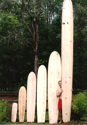 Alaia quiver 1 2005: my first alaia quiver and 16″ olo